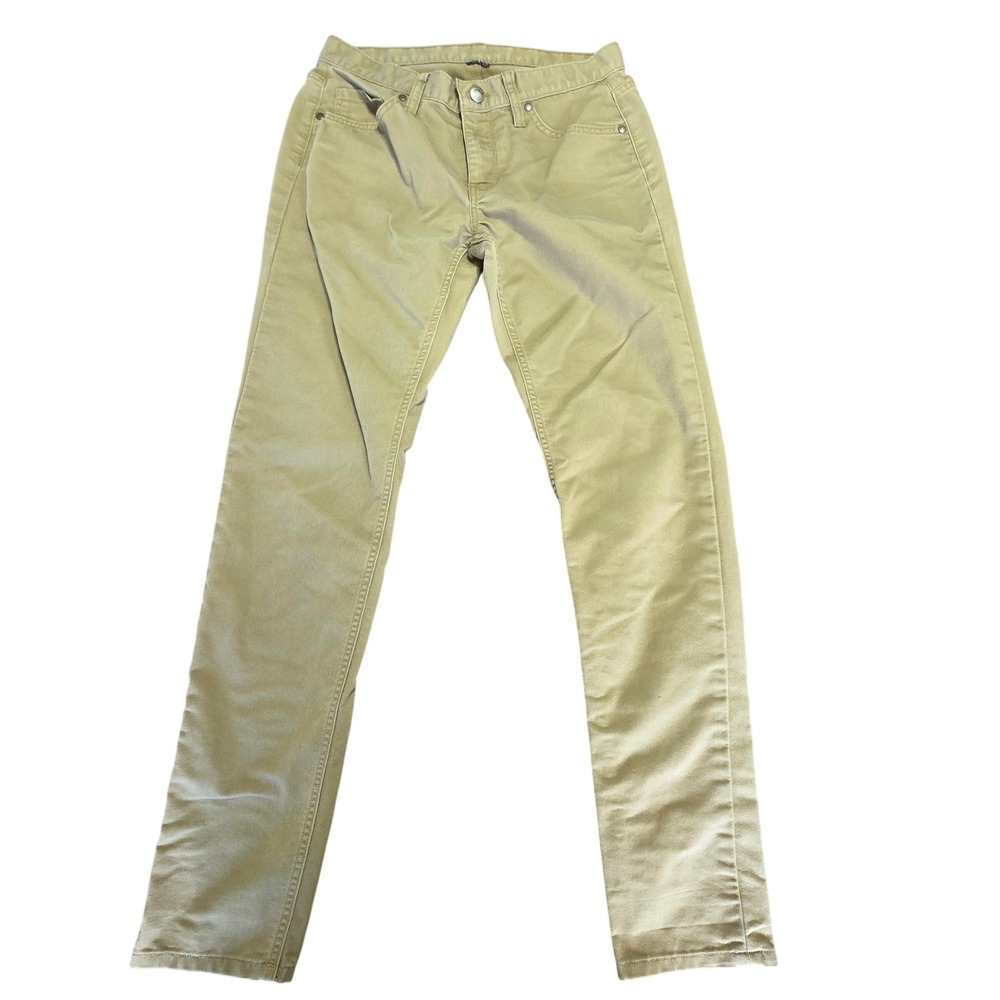 Patagonia Womens Slim Fit Straight Leg Jeans‎ Khaki Tan Size 29